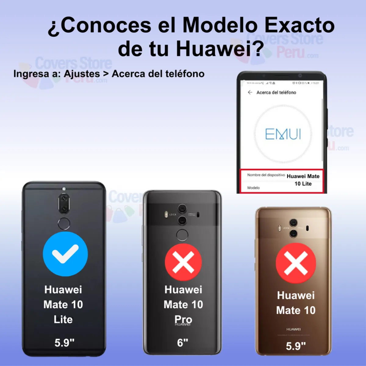 GENERICO - Funda Case para Huawei Mate 10 Lite TPU 100% Antishock Transparente