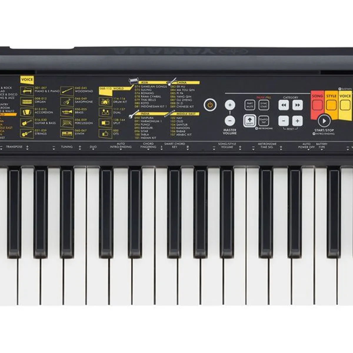 Yamaha - Teclado Electronico Yamaha PSR-F52 y PA-3C