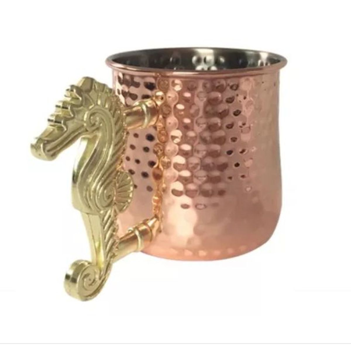 WINCO - Jarro bañado en cobre caballito de mar