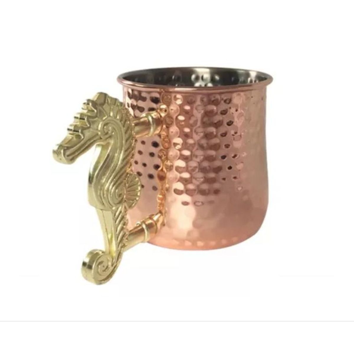 WINCO - Jarro bañado en cobre caballito de mar