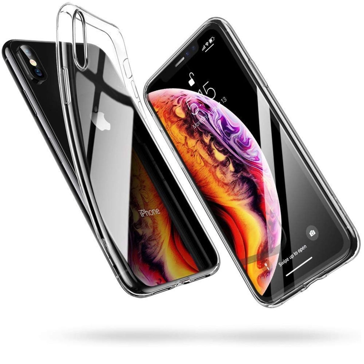 GENERICO - Funda Case para iPhone XS TPU 100% Antishock Transparente Resistente