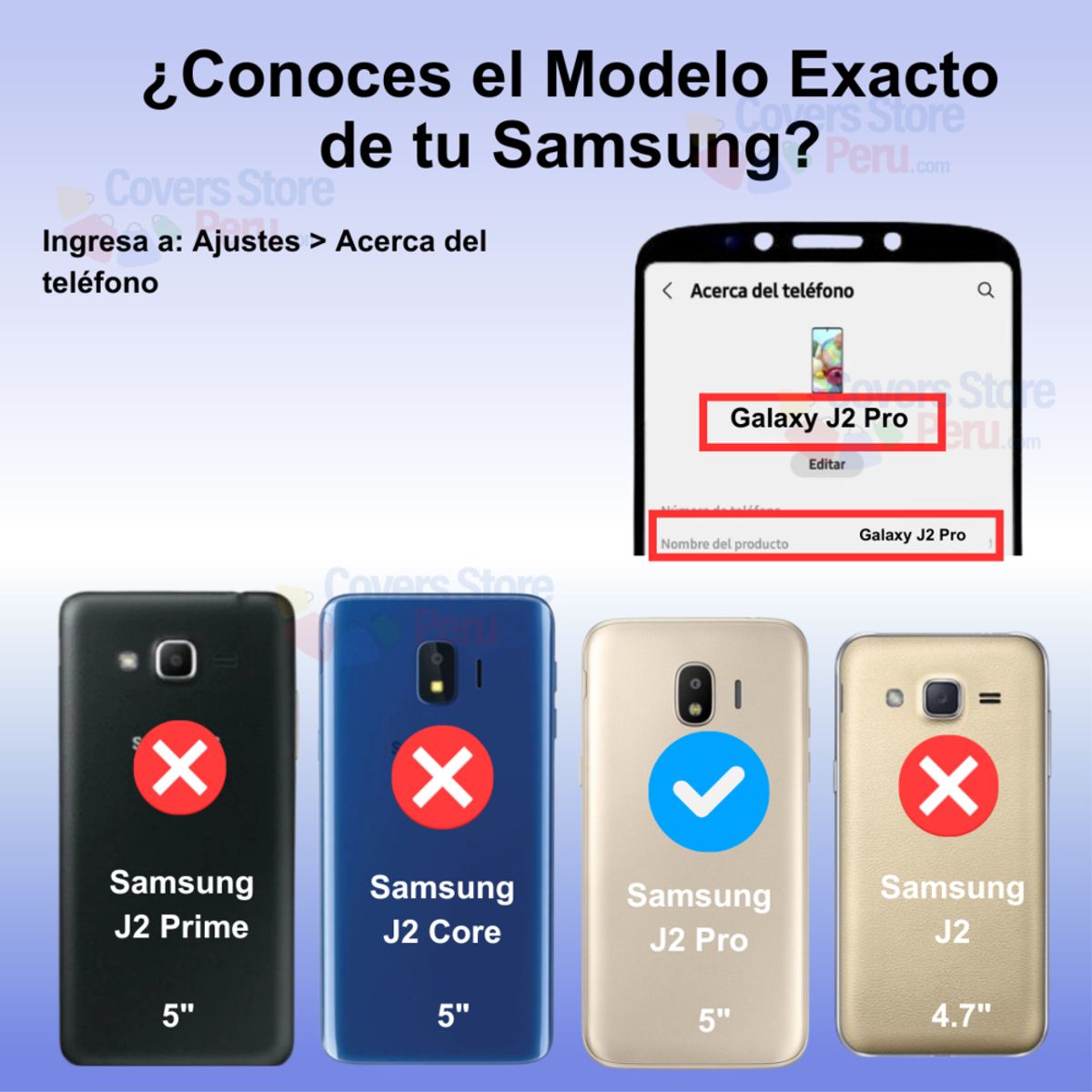 GENERICO - Funda para Samsung J2 Pro TPU 100% Antishock Transparente Resistente