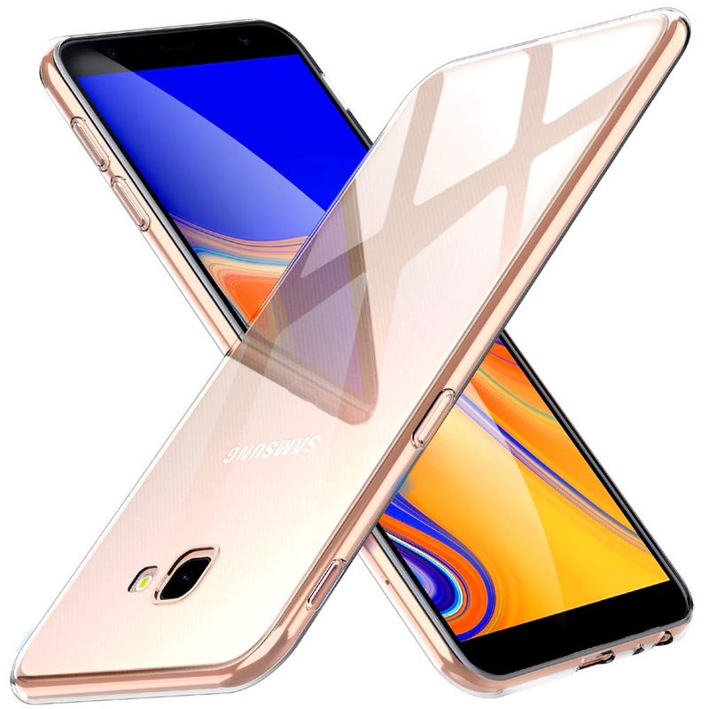 GENERICO - Funda para Samsung J4 Plus TPU 100% Antishock Transparente Resistente