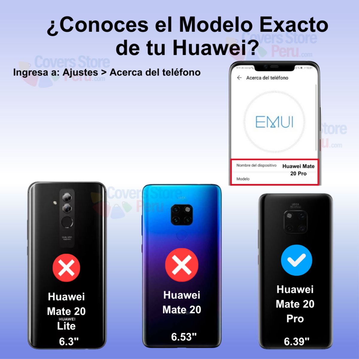 GENERICO - Funda Case para Huawei Mate 20 Pro TPU 100% Antishock Transparente