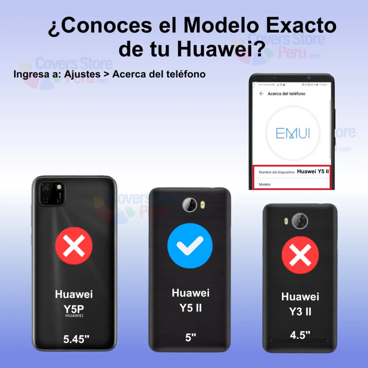 GENERICO - Funda para Huawei Y5 II TPU 100% Antishock Transparente Resistente