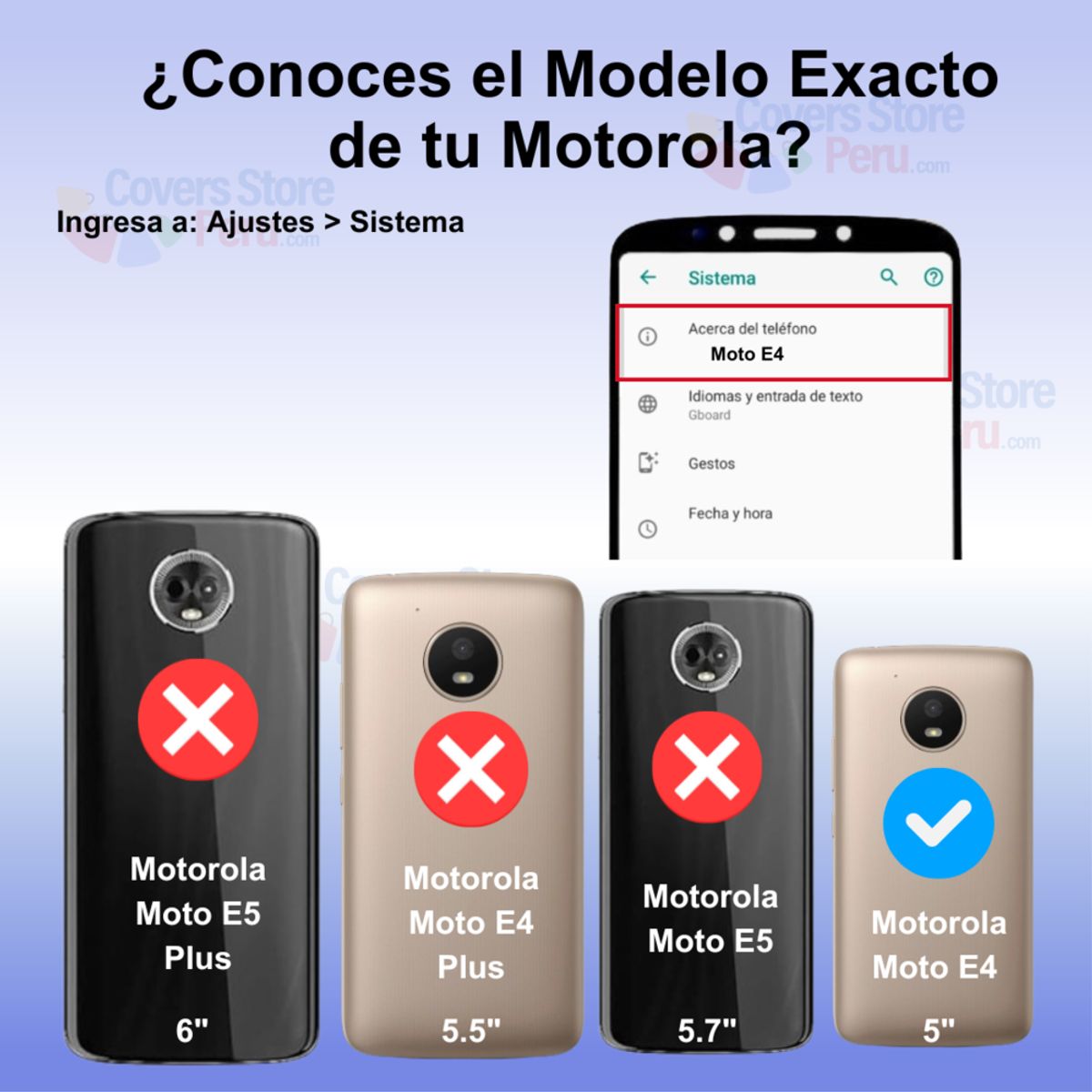 GENERICO - Funda para Motorola Moto E4 TPU 100% Antishock Transparente Resistente