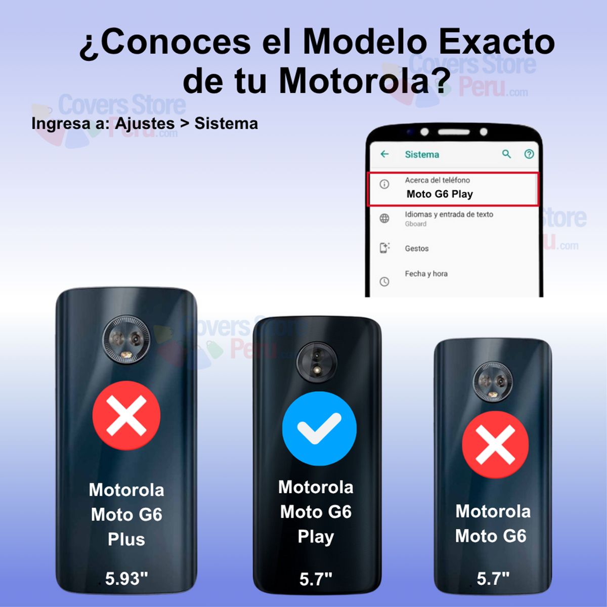 GENERICO - Funda Case para Motorola Moto G6 Play TPU 100% Antishock Transparente