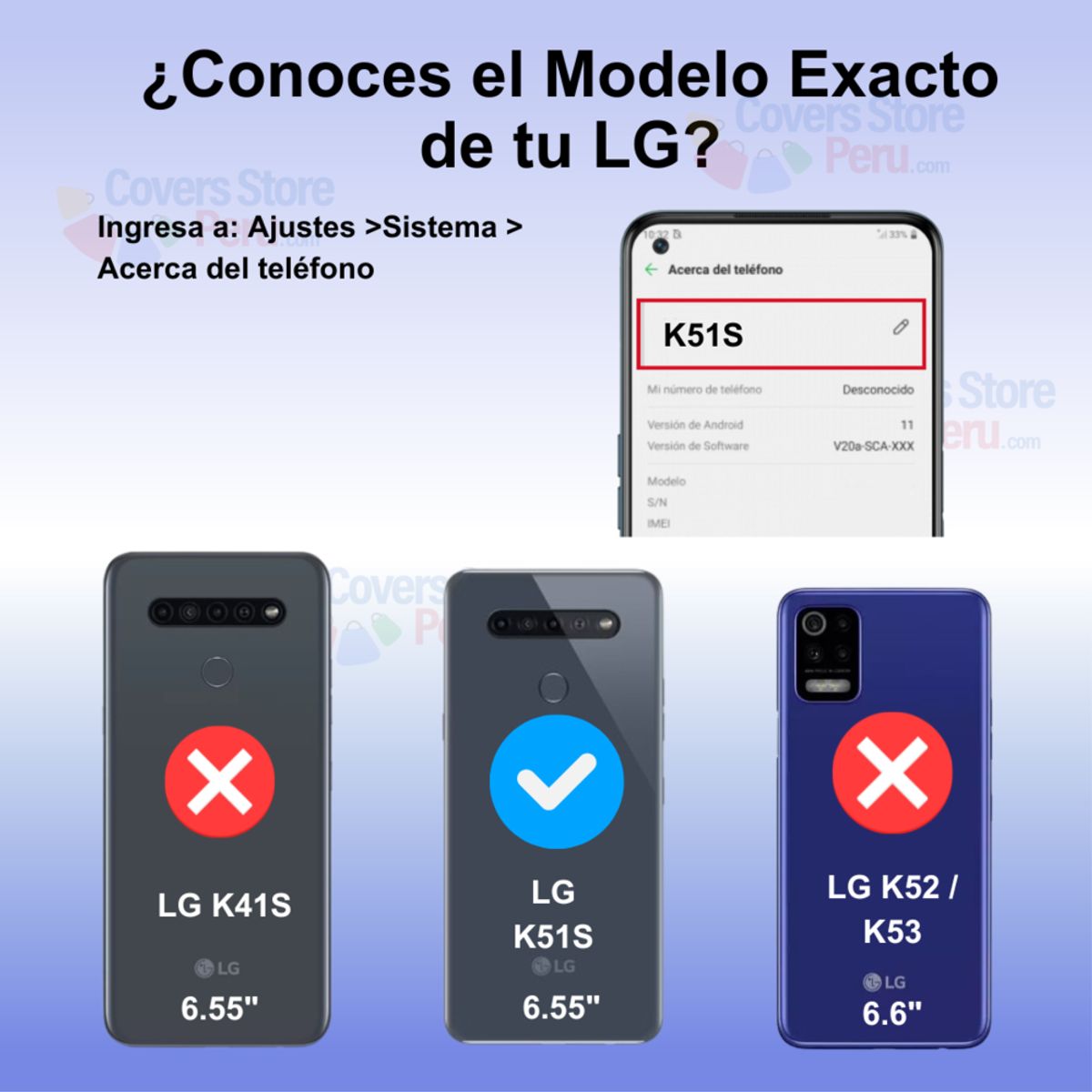 GENERICO - Funda Case para Lg K51S TPU 100% Antishock Transparente Resistente