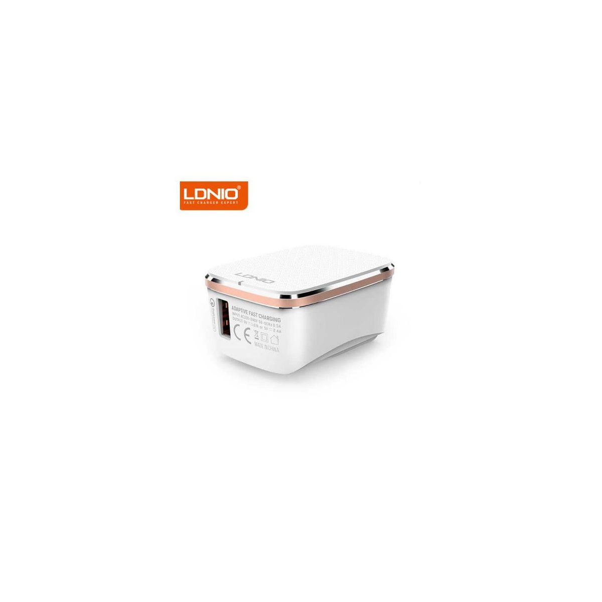 LDNIO - Ldnio A1204q Cargador de pared 18w qc30 carga rápida