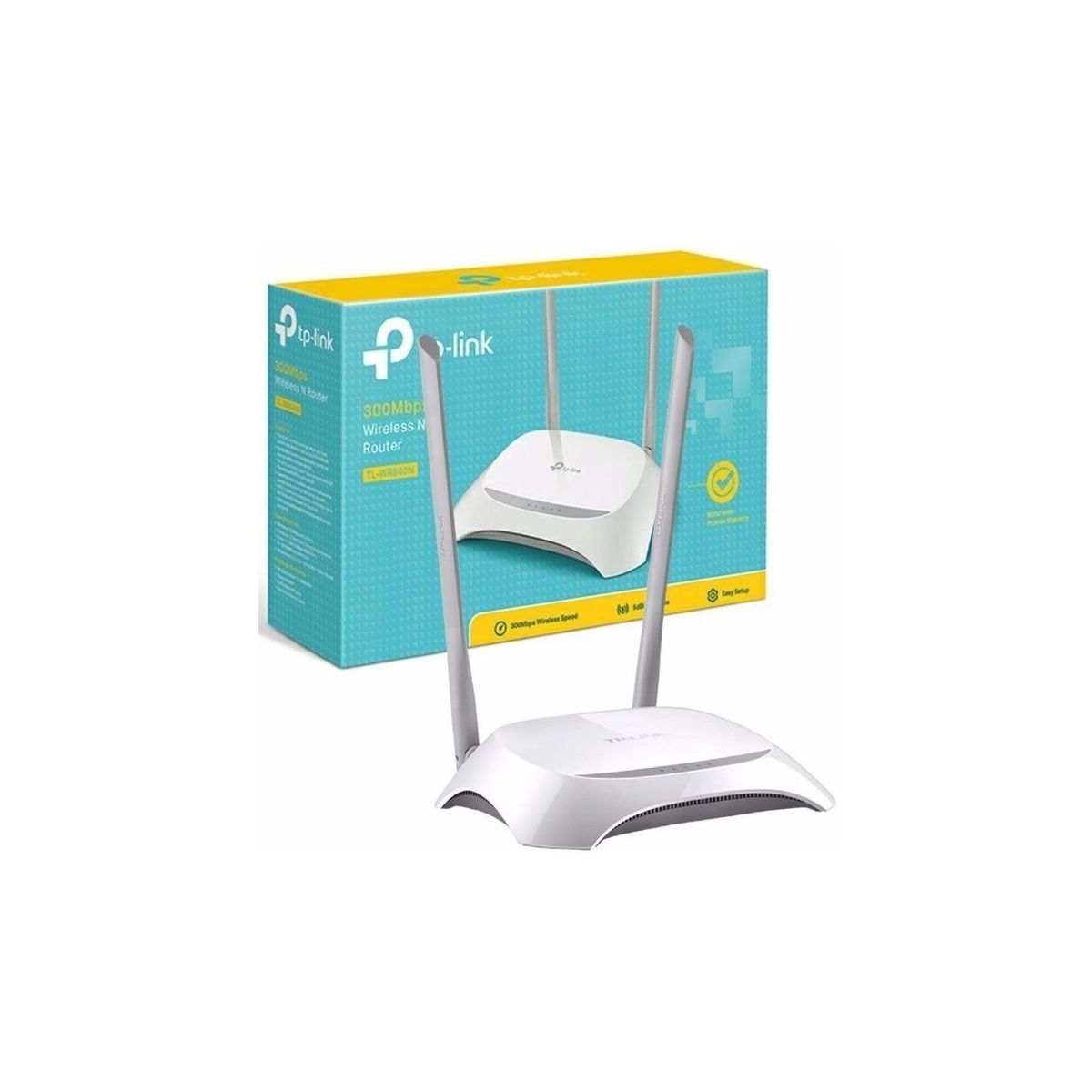 TP LINK - Router inalambrico tp link  wifi 24ghz n 3000mbps tl-wr850n - blanco