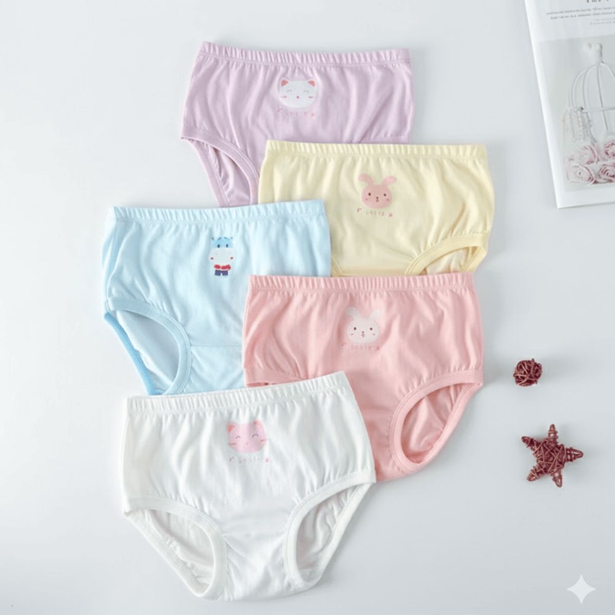 GENERICO - Trusa para Niñas  Algodon Pyma  - 6 unidades