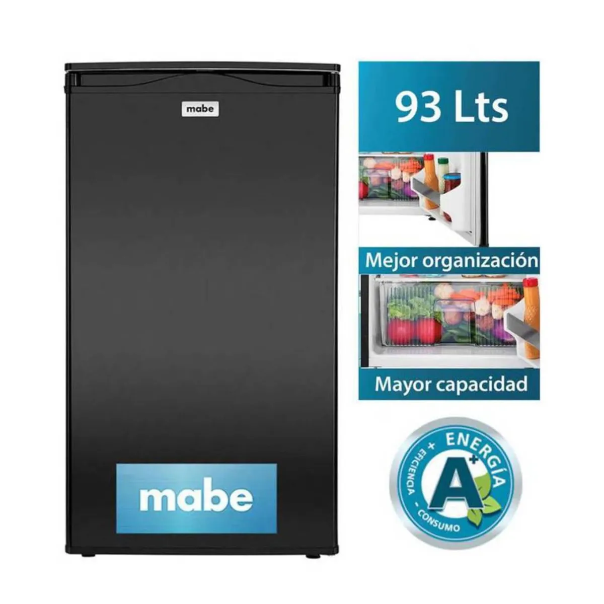 MABE - Frigobar Mabe RMF04PV0 93L Negro