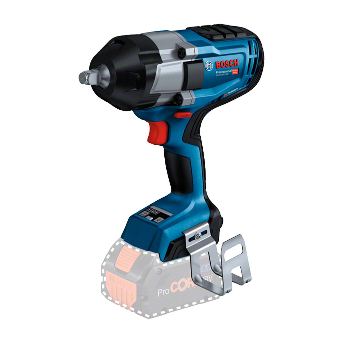 BOSCH - Llave de Impacto 12 Brushless Baretool GDS 18V-1000 Bosch