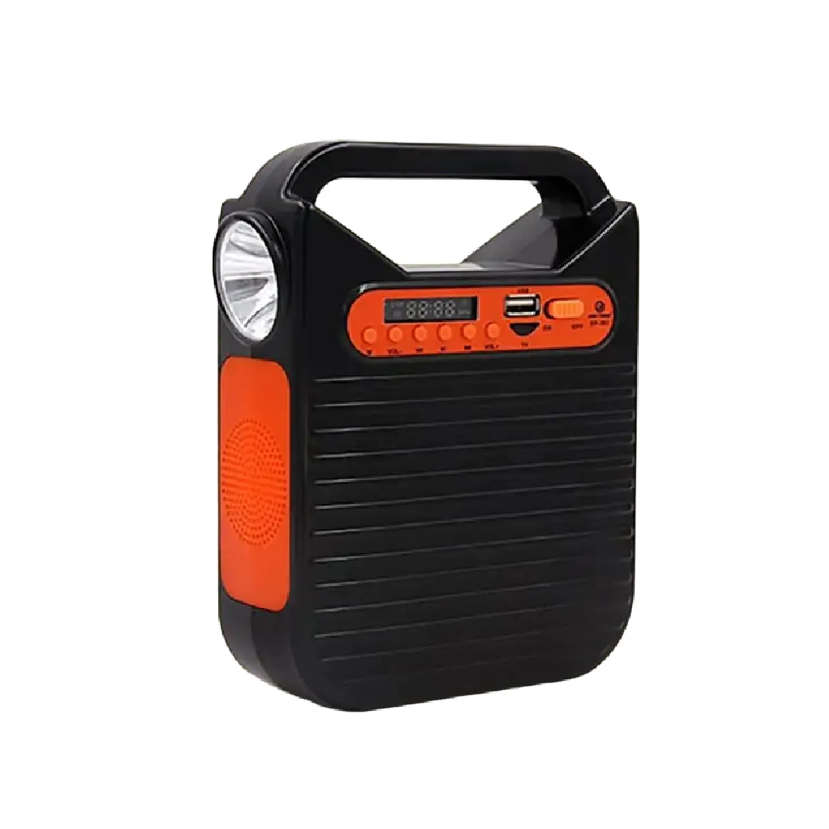 SEISA - Kit Solar Multifuncional Portatil Parlante Panel Solar