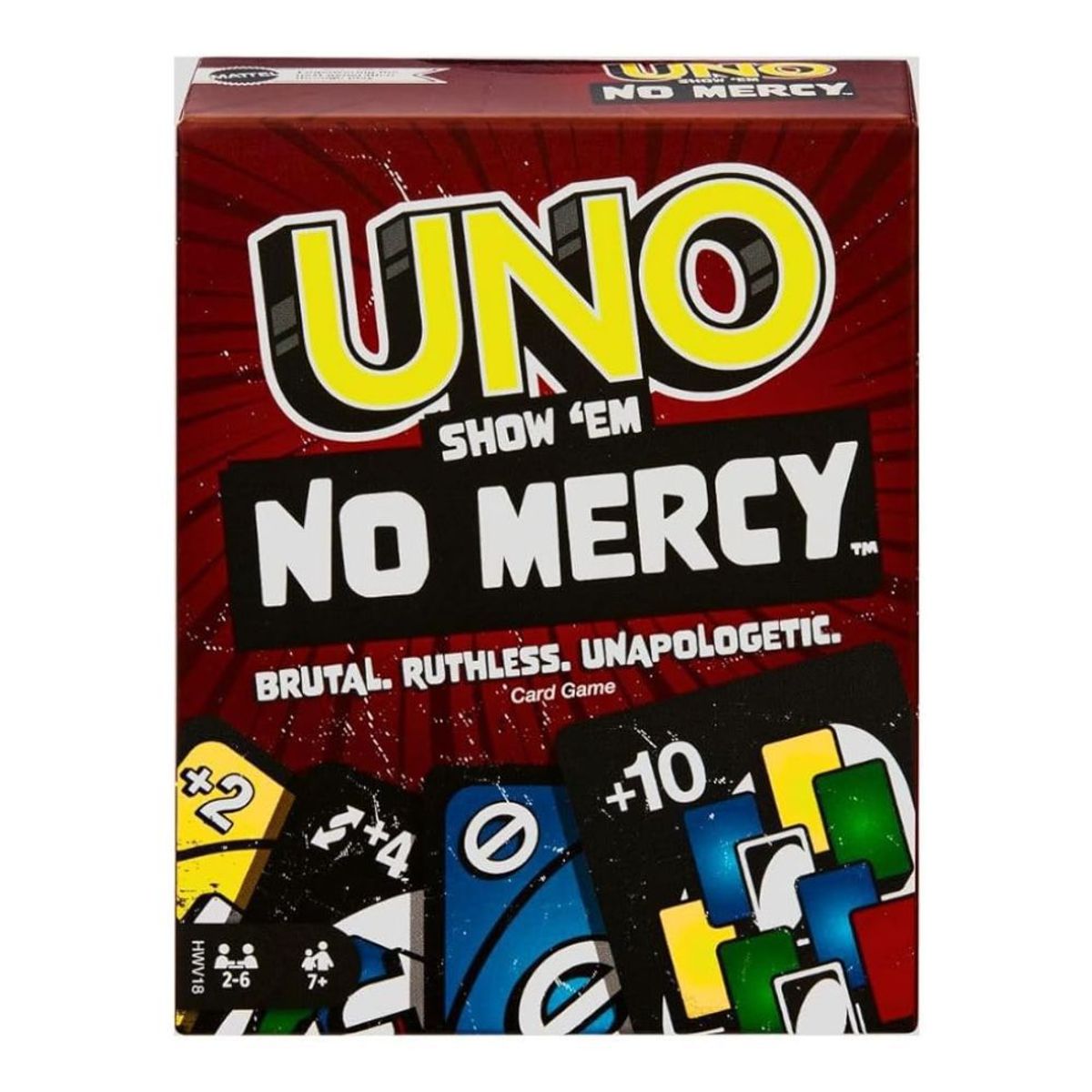 UNO - Juego De Cartas UNO Showem No Mercy