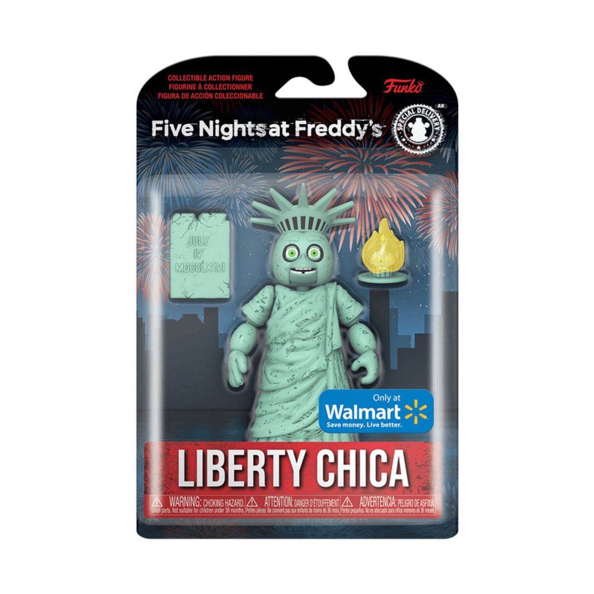 GENERICO - LIBERTY CHICA ACTION FIGURE F N A F