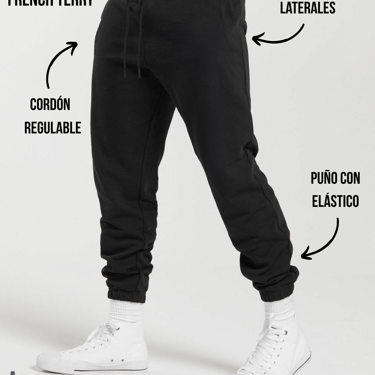 GENERICO - JOGGER OVERSIZE HOMBRE- JOGGER HOMBRE - PANTALÓN DEPORTIVO BUZO HOMBRE