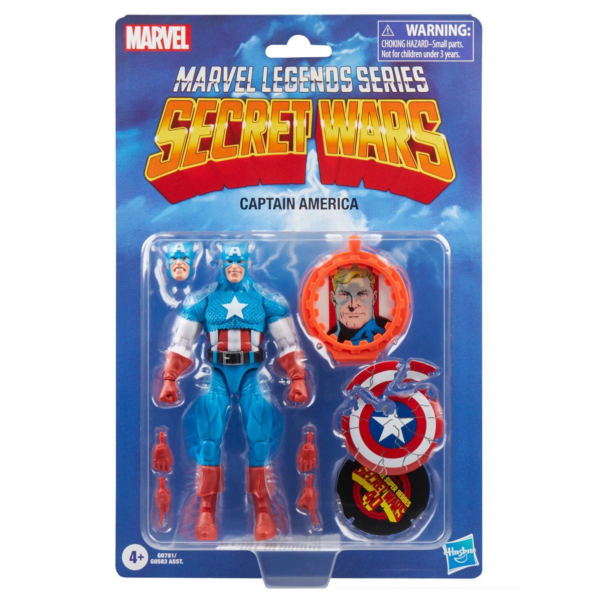 MARVEL - Figura Marvel Legends Capitan America Secret Wars