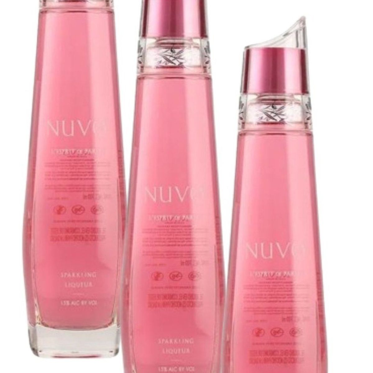 CIROC - PACK 3 UNIDADES VODKA NUVO SPARKLING LIQUEUR 750ML