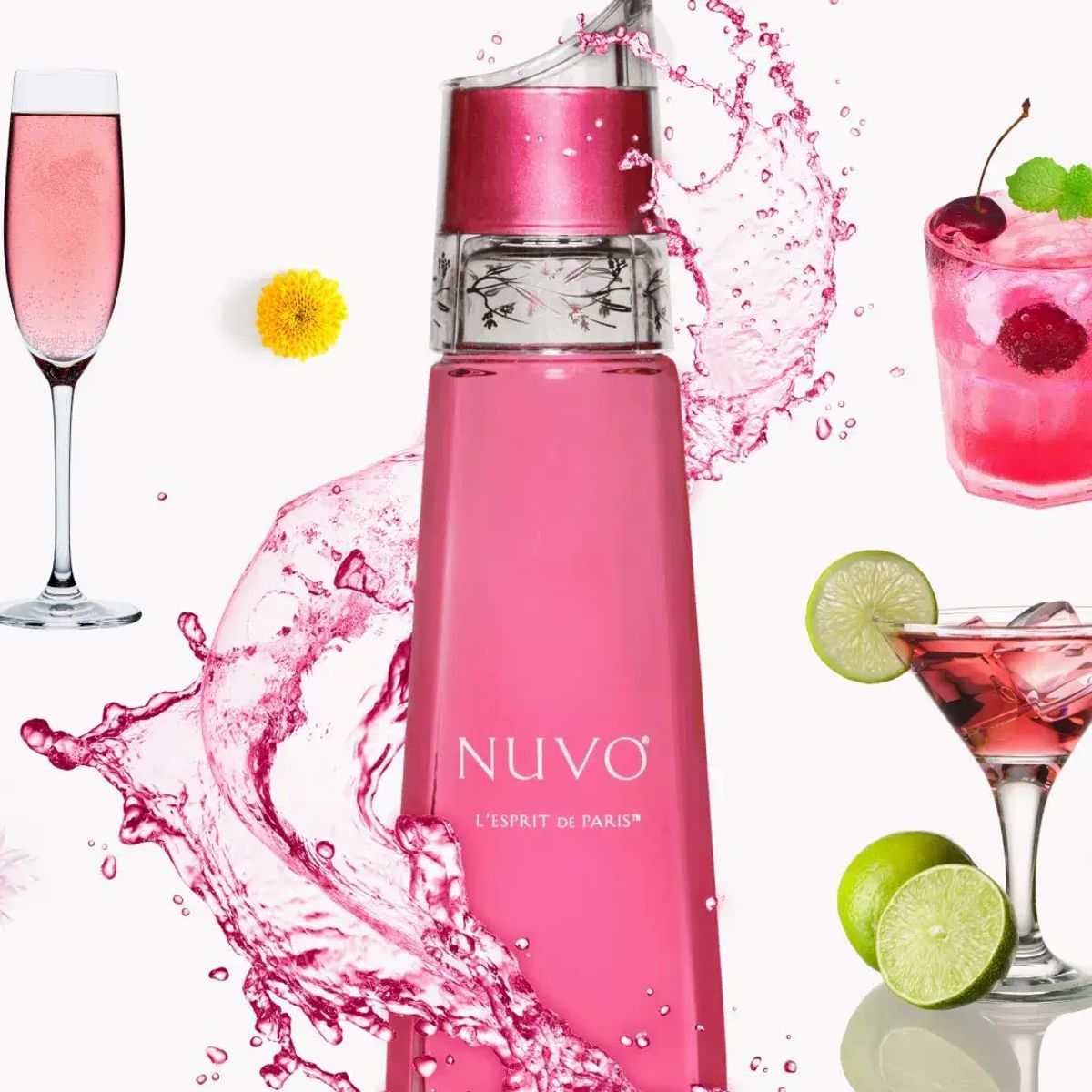 CIROC - PACK 3 UNIDADES VODKA NUVO SPARKLING LIQUEUR 750ML