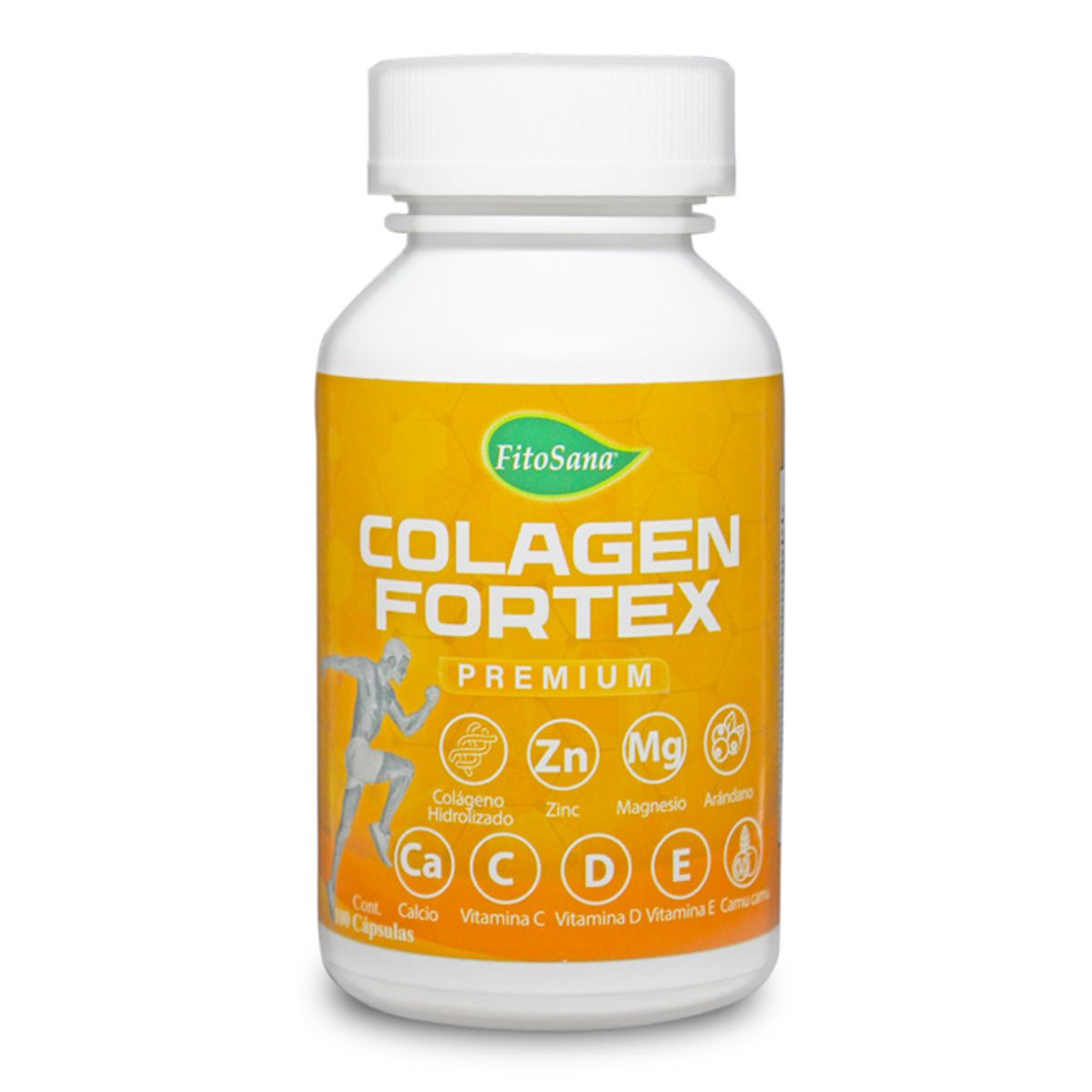 FITOSANA - Cápsulas de Colágeno Fortex con Calcio x 100 unid Fitosana