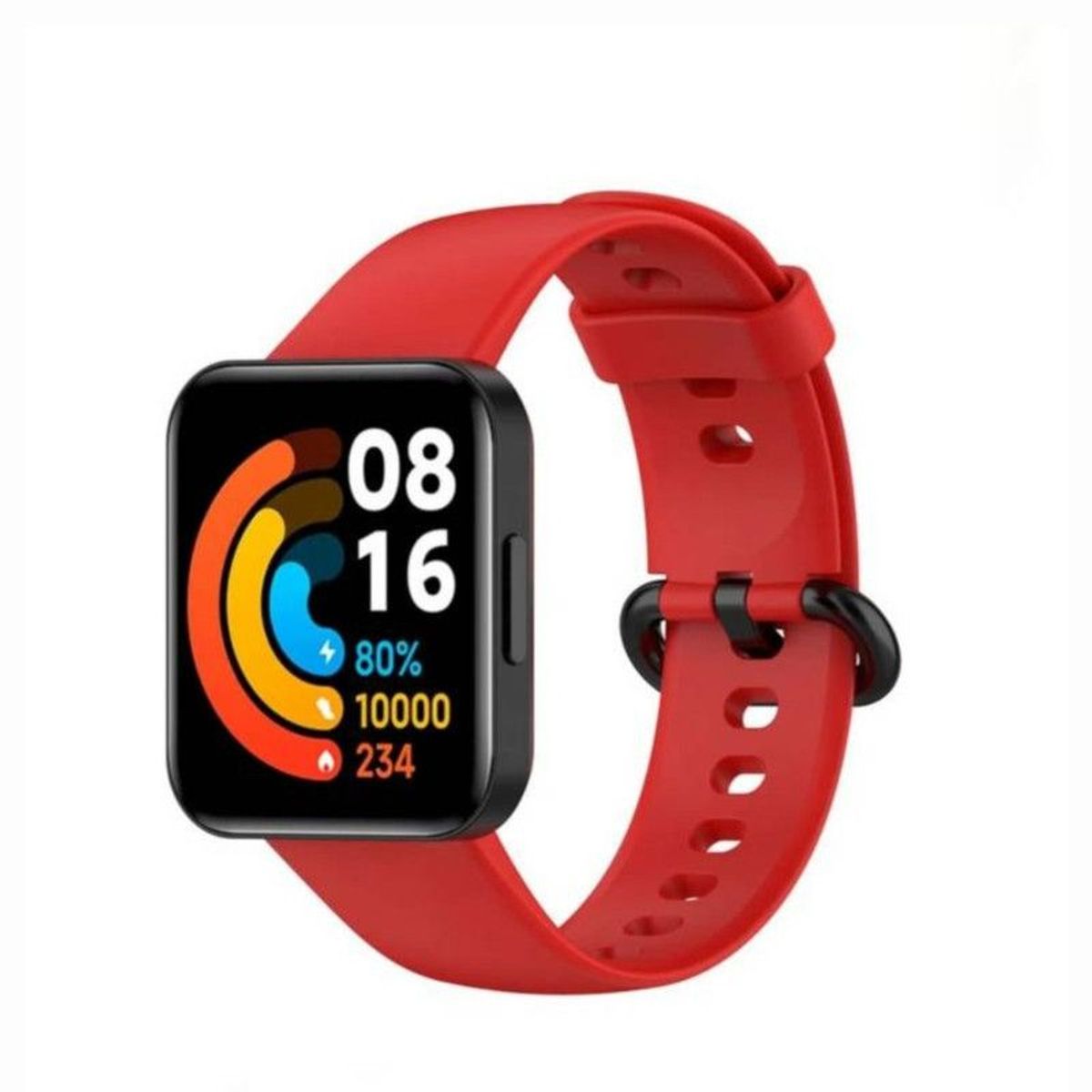 GENERICO - Correa Silicona Para Xiaomi Watch 2 Lite - Rojo