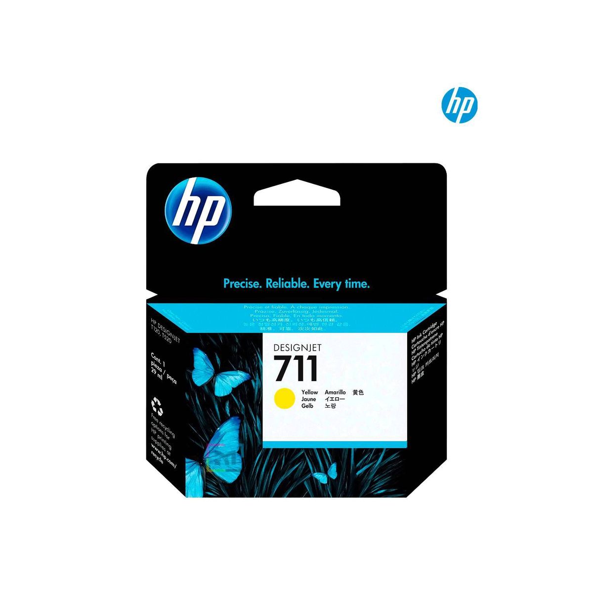 HP - Cartucho HP 711 Amarillo CZ132A original