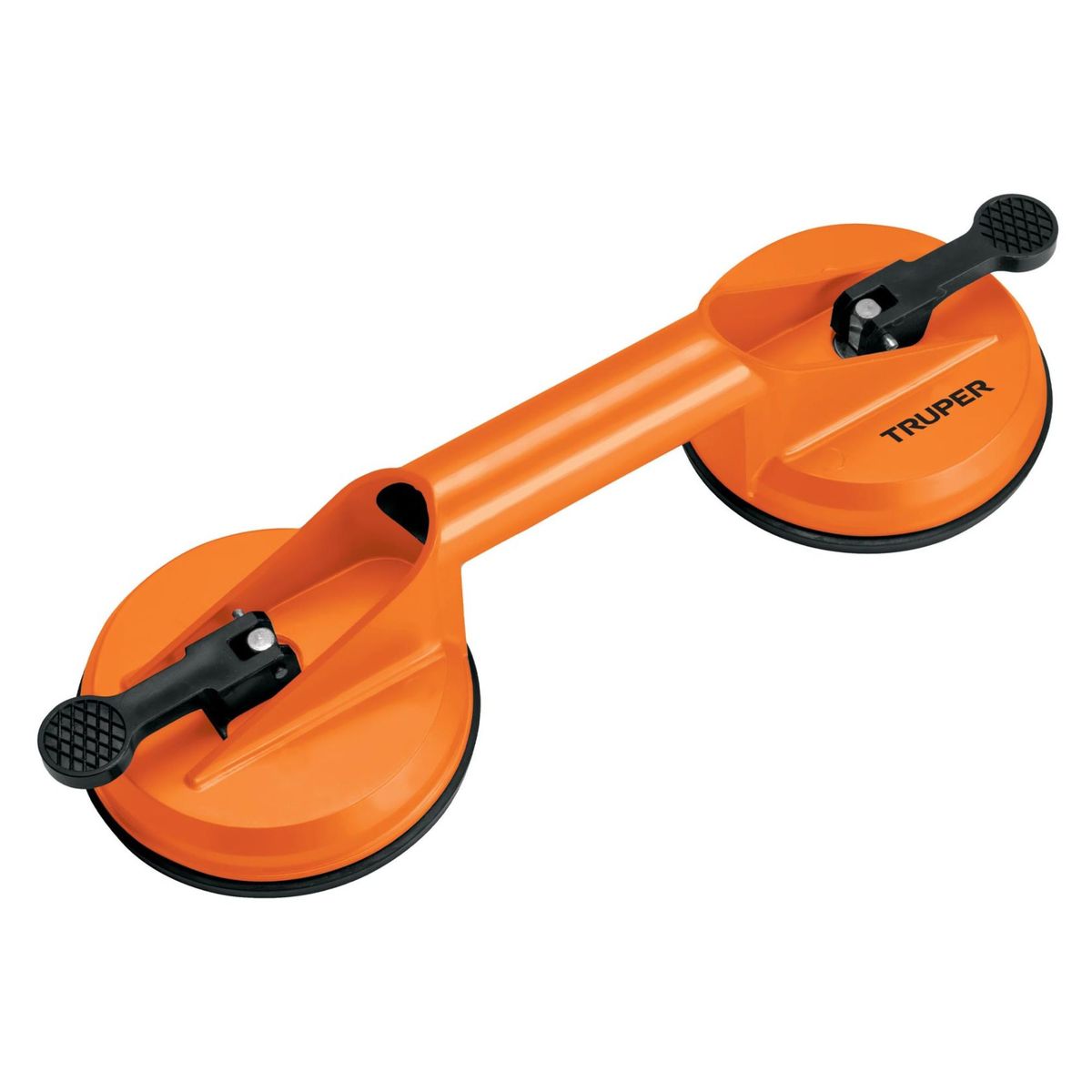 TRUPER - Ventosa 2 copas de succión,  para porcelanato, mármol, vidrio, Truper