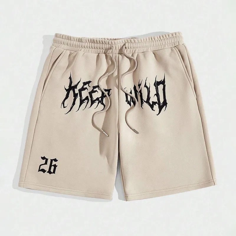 YANSUS - Short Hombre Yansus Beige Algodón keep Wild