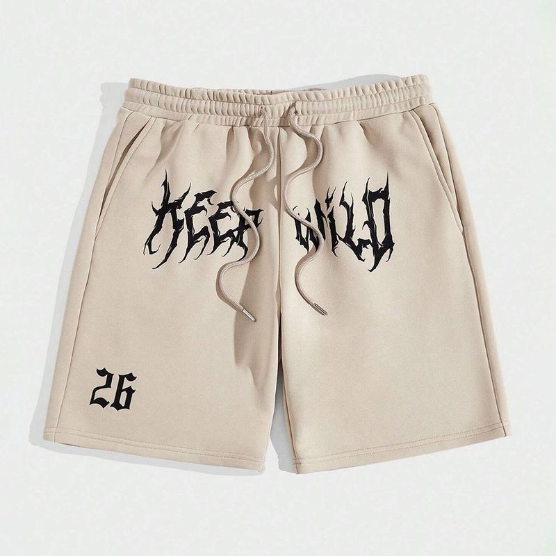 YANSUS - Short Hombre Yansus Beige Algodón keep Wild