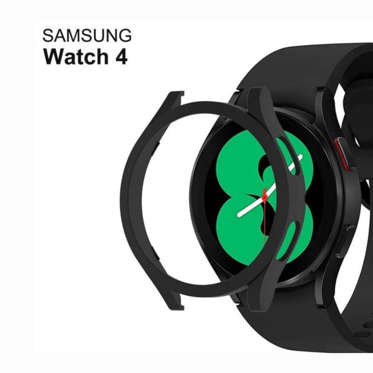 GENERICO - Bumper o Cover Para Samsung Watch 4 40MM - NEGRO