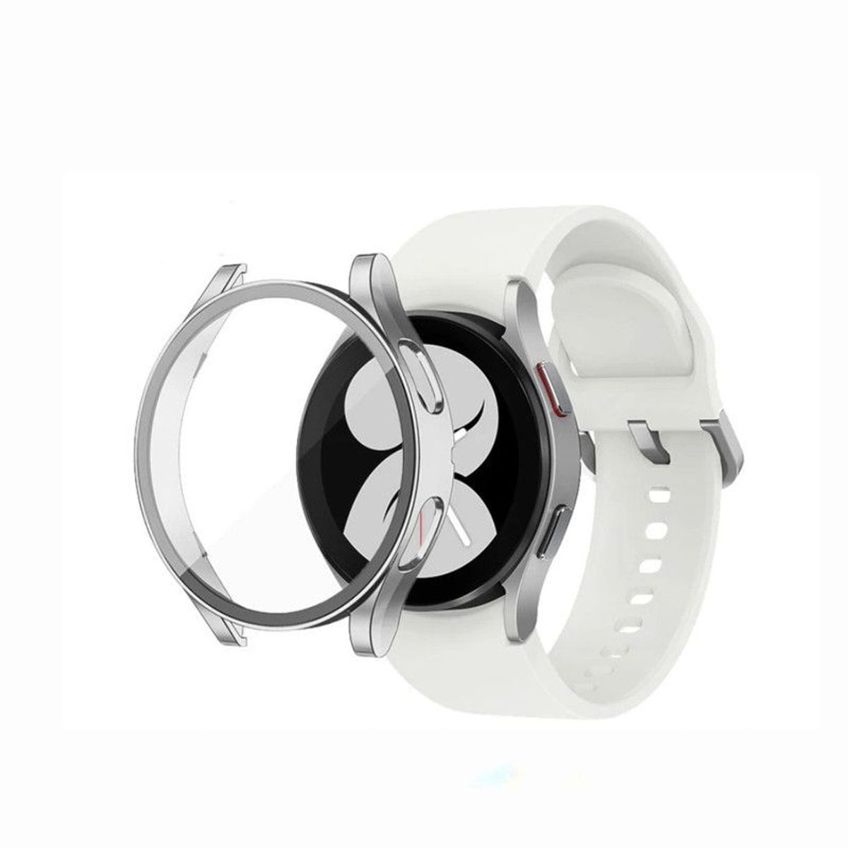 GENERICO - Bumper o Cover Para Samsung Watch 6 Classic 47MM - Plata