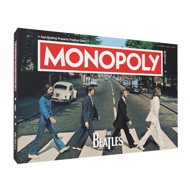 HASBRO GAMES - Juego de mesa Monopoly The Beatles en Inglés