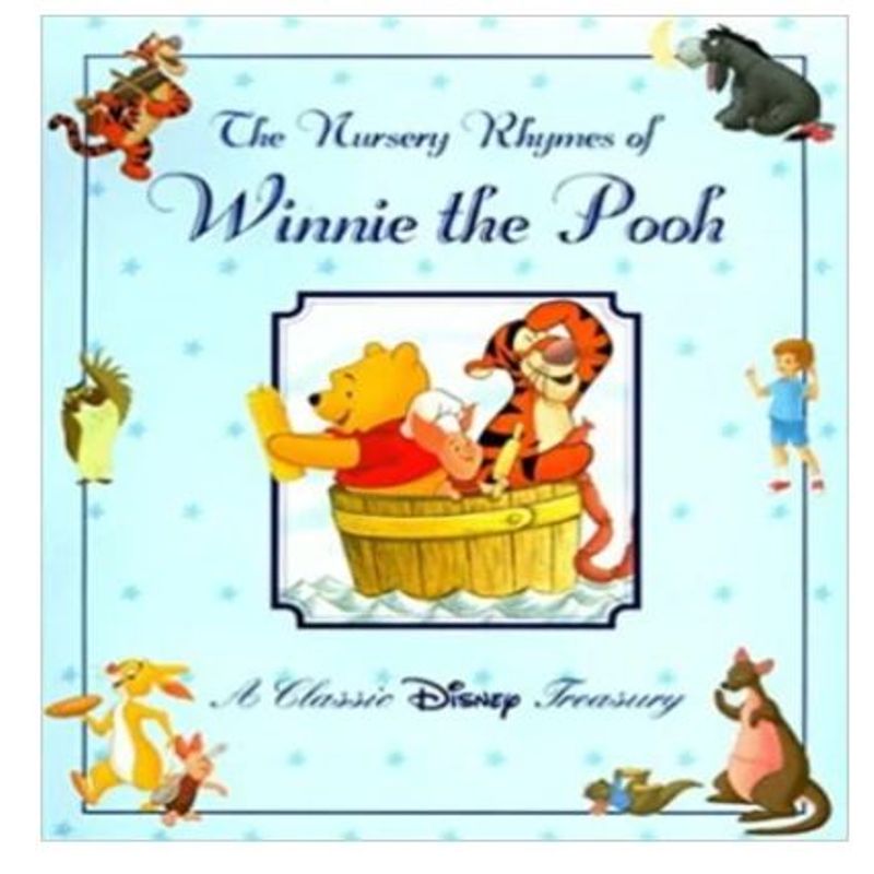 GENERICO - The Nursery Rhymes of Winnie the Pooh libro en ingles + stickers