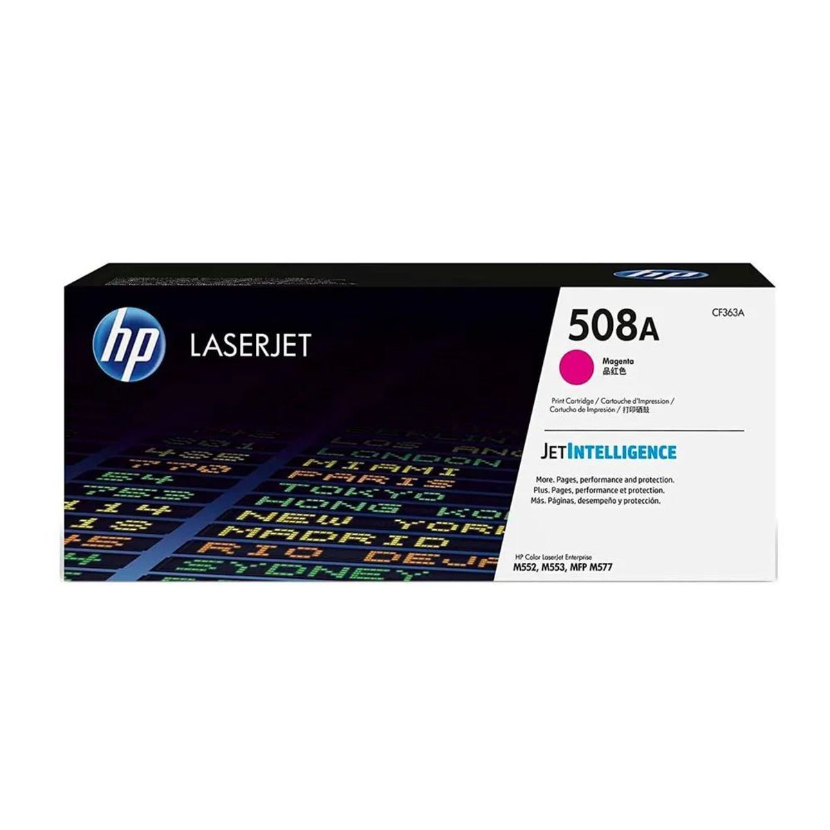 HP - TONER HP 508A CÓDIGO CF363A MAGENTA 5000 Pág