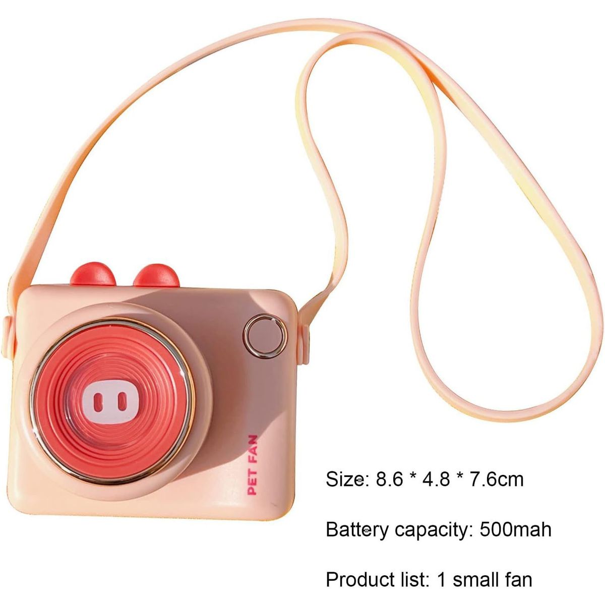 GENERICO - Ventilador Cámara Kawaii