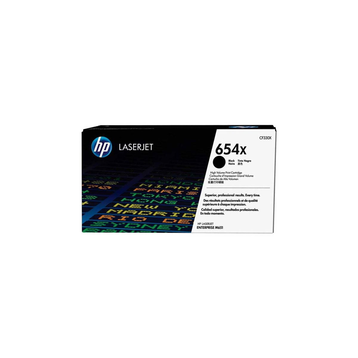 HP - TONER HP 654X CÓDIGO CF330X NEGRO 20500 Pág