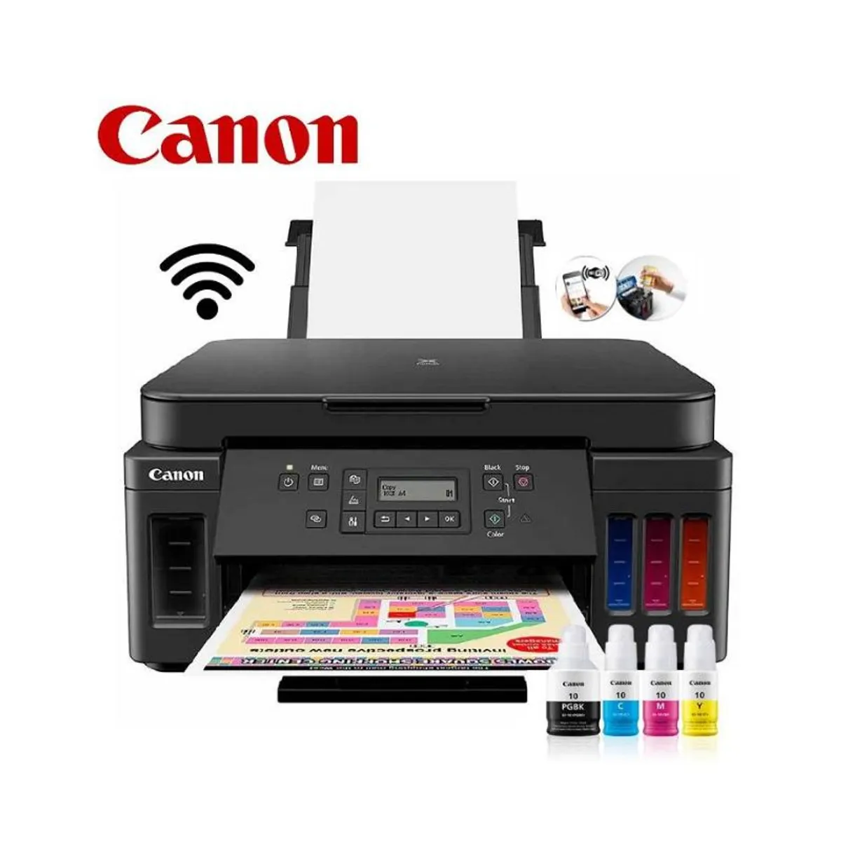 CANON - IMPRESORA MULTIFUNCIONAL CANON G6010 WIFI DUPLEX