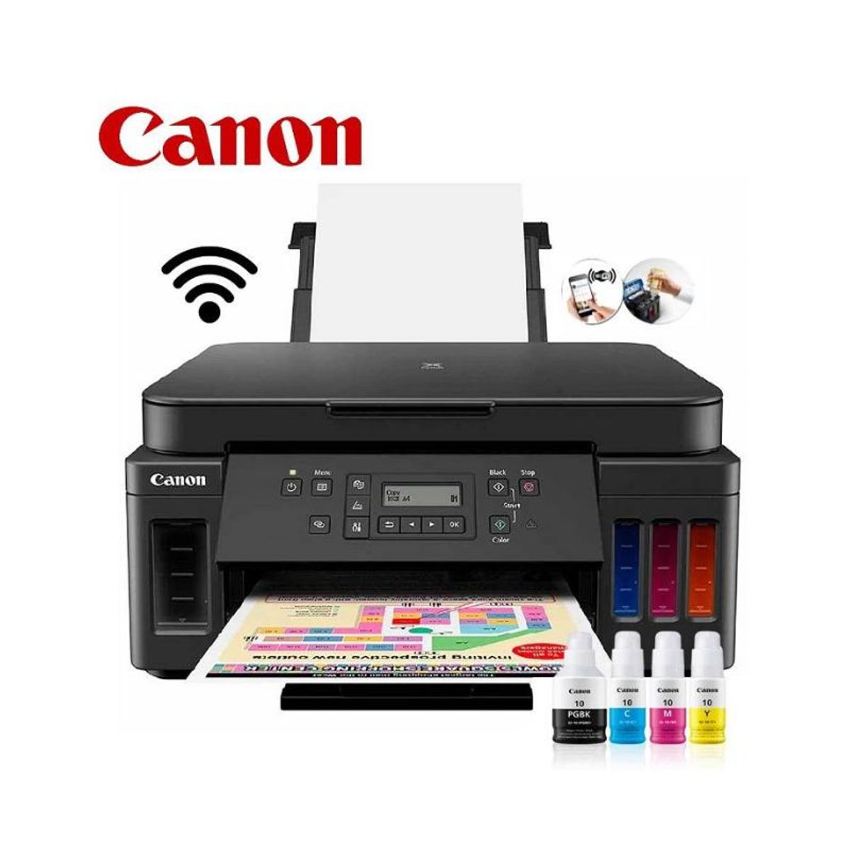 CANON - IMPRESORA MULTIFUNCIONAL CANON G6010 WIFI DUPLEX