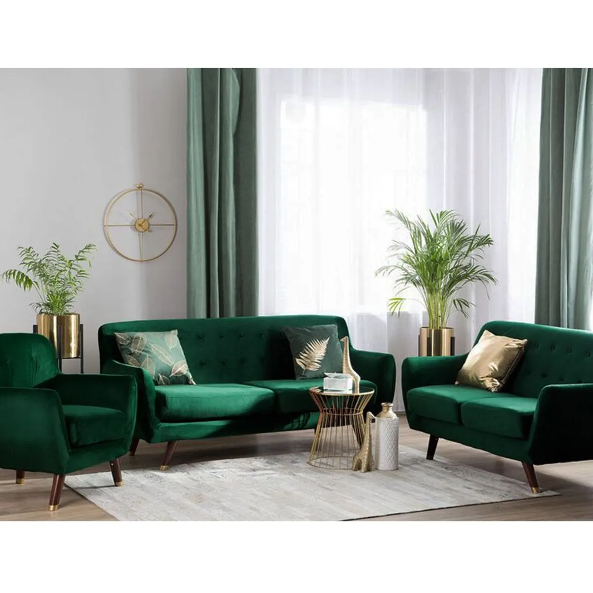 GENERICO - Juego de Sala Gaborone Verde