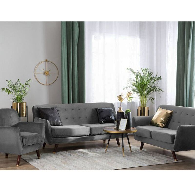 GENERICO - Juego de Sala Gaborone Gris