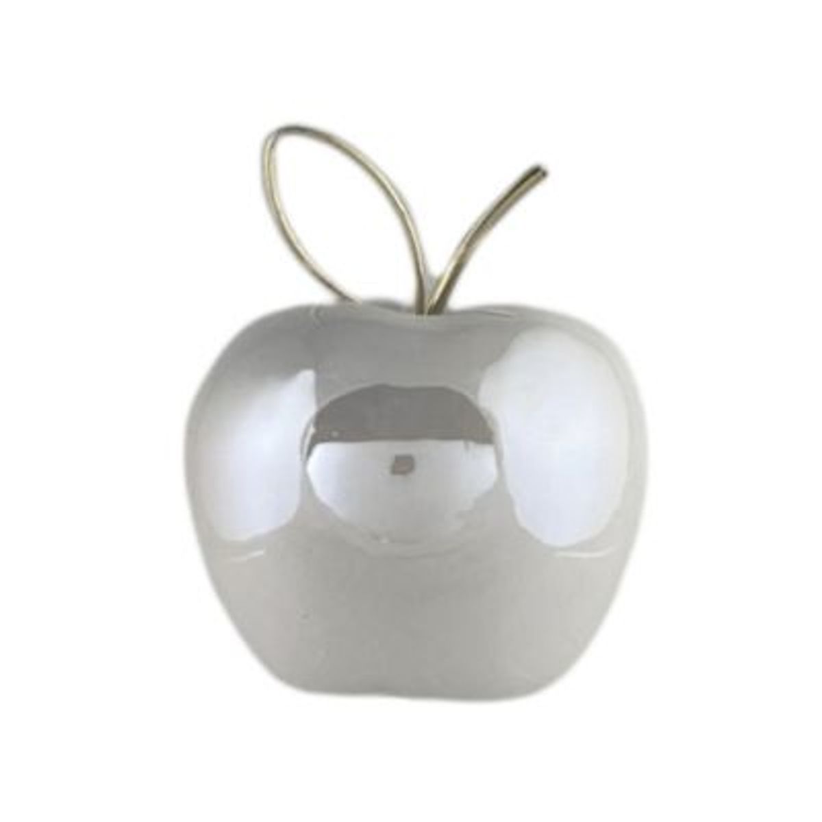 GENERICO - MANZANA DECOR 9 cm x 9 cm x 12 cm (438-4913581)