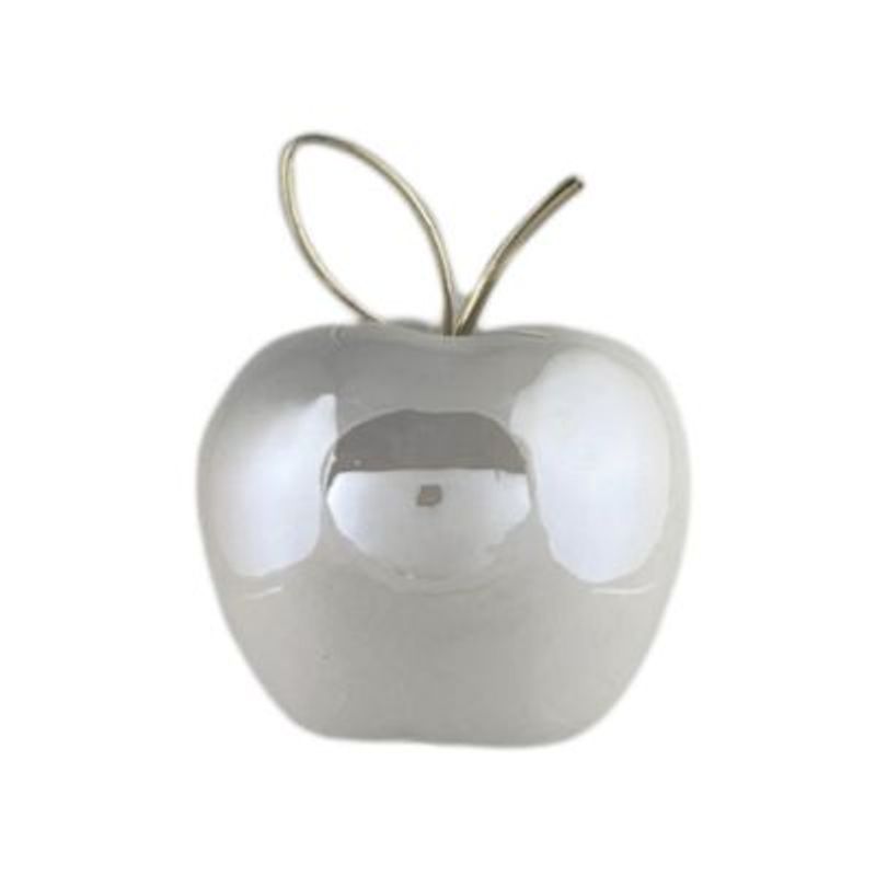 GENERICO - MANZANA DECOR 9 cm x 9 cm x 12 cm (438-4913581)