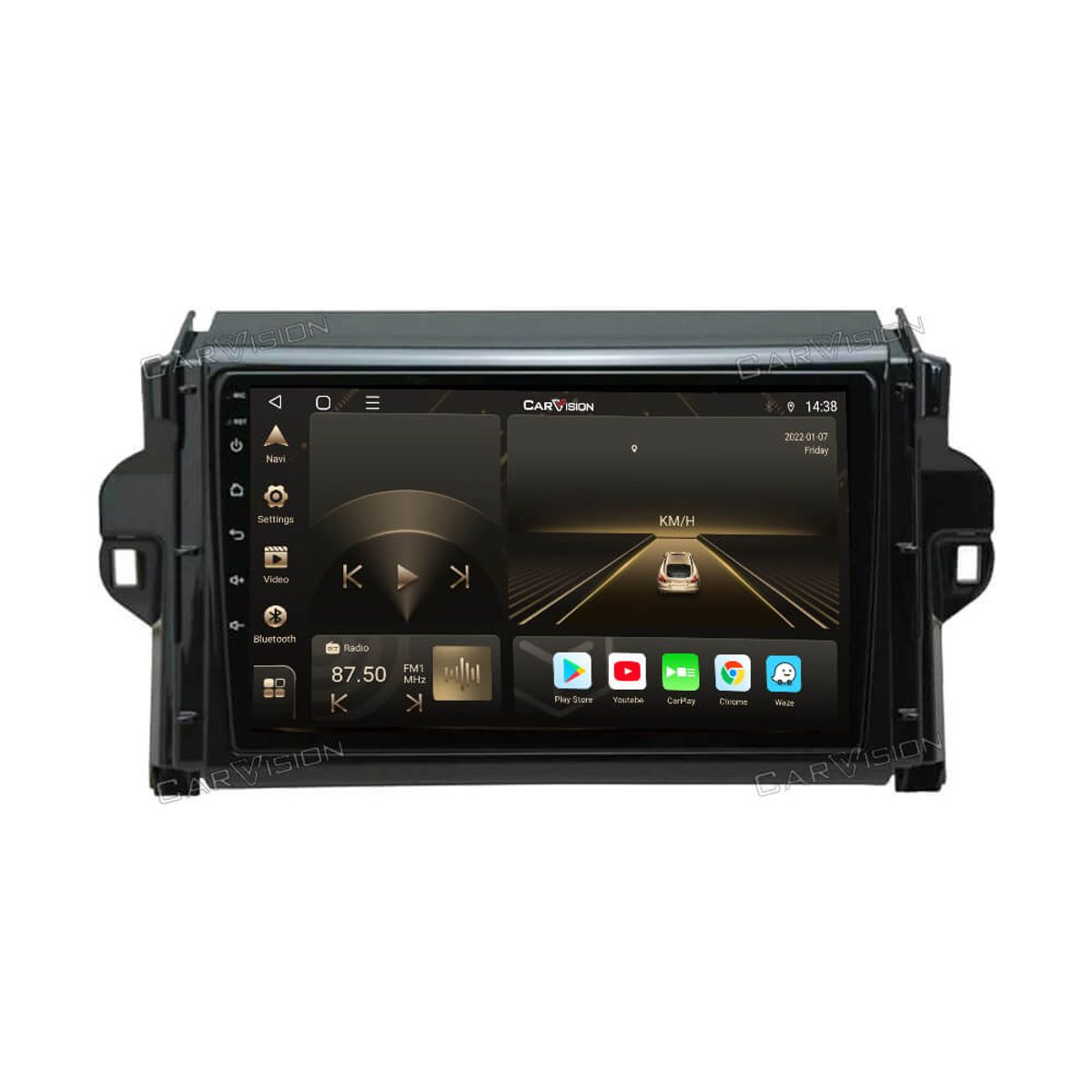 GENERICO - Autoradio Android Toyota Fortuner 2016-2021 cámara Gratis