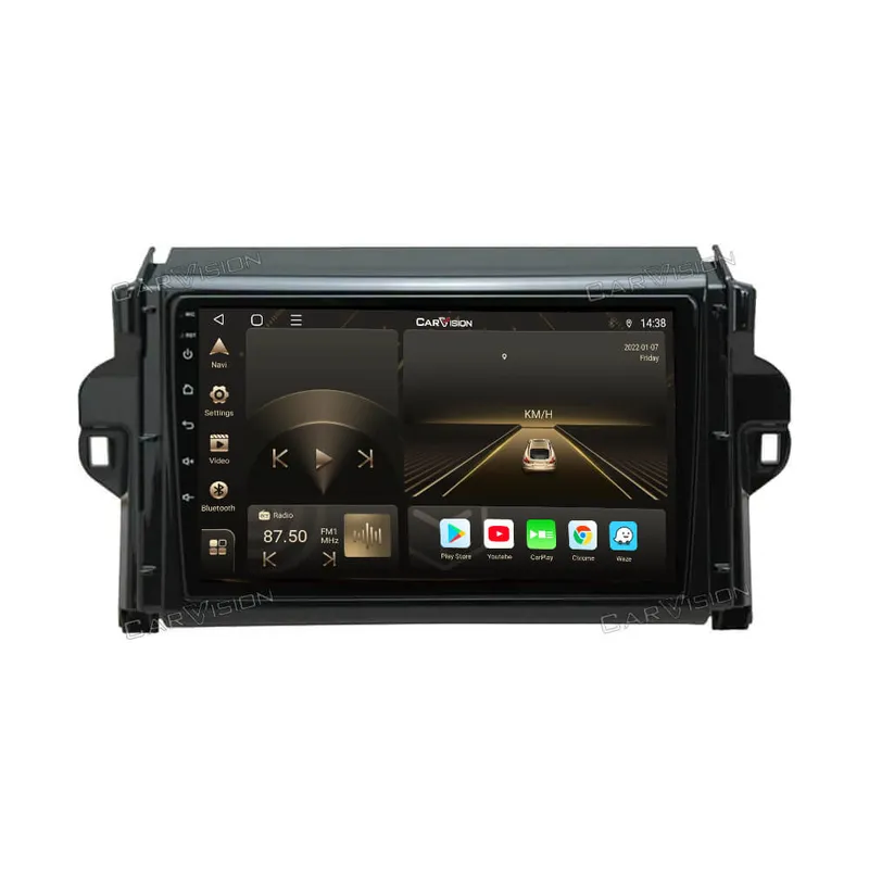 GENERICO - Autoradio Android Toyota Fortuner 2016-2021 cámara Gratis