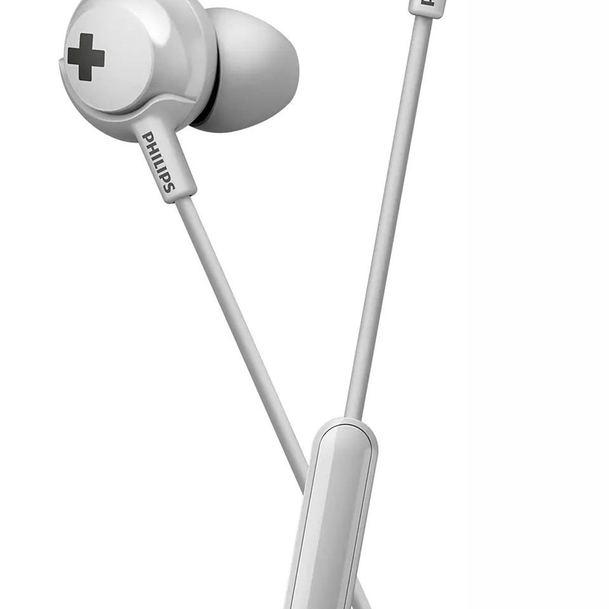 PHILIPS - AUDÍFONOS CON MICRÓFONO PHILIPS SHE4305 BLANCO