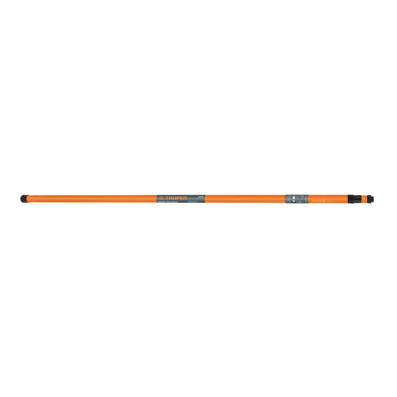 TRUPER - Mango telescópico de aluminio de 1.3 a 2.4 m, Truper