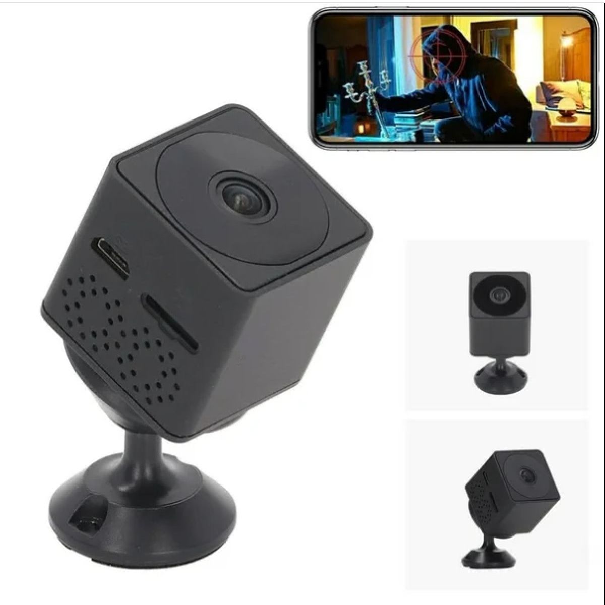 GENERICO - Camara Espia Wi Fi Vision Nocturna Inalambrica