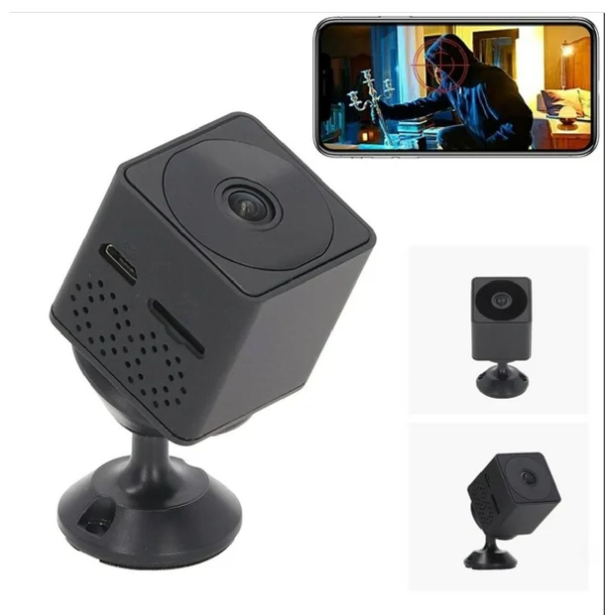 GENERICO - Camara Espia Wi Fi Vision Nocturna Inalambrica