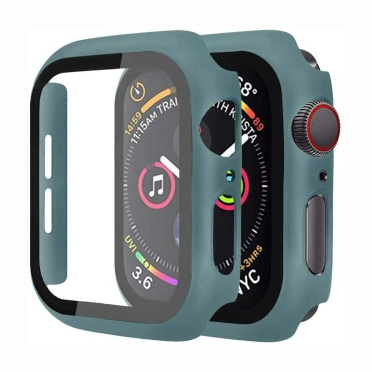 GENERICO - Bumper o Cover Para Apple Watch 44mm - Verde